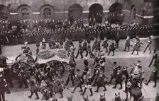 Funeral procession of King Edward VII, Whitehall, London, 20 May 1910. Creator: Unknown