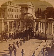 Funeral procession of the late Rt. Hon. Cecil Rhodes, 1902. Artist: Works and Studios