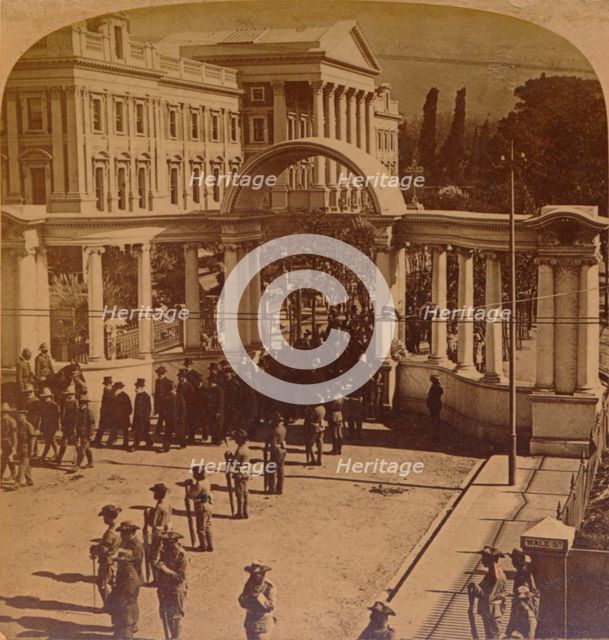 Funeral procession of the late Rt. Hon. Cecil Rhodes, 1902. Artist: Works and Studios