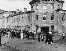 Funeral procession of the poet Alexander Blok, Petrograd, Russia, 10 August 1921