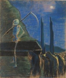 Funeral Symphony V, 1903. Creator: Ciurlionis, Mikalojus Konstantinas (1875-1911)