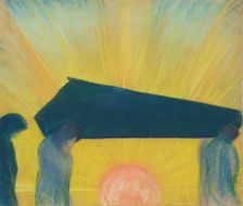 Funeral Symphony II, 1903. Creator: Ciurlionis, Mikalojus Konstantinas (1875-1911)