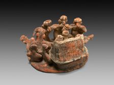 Funerary Cheek-Piercing Ritual, 200 B.C./A.D. 300. Creator: Unknown