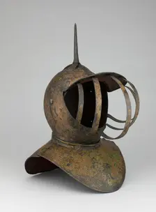 Funerary Close Helmet, England, 1600/1700. Creator: Unknown