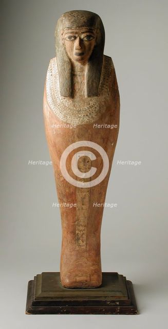 Funerary Figurine of a Man, Possibly 22nd Dynasty (1081-333) BCE. Creator: Unknown.