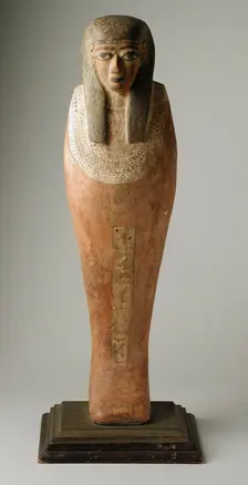 Funerary Figurine of a Man, Possibly 22nd Dynasty (1081-333) BCE. Creator: Unknown