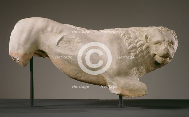Funerary Lion, about 350 BC. Creator: Unknown.