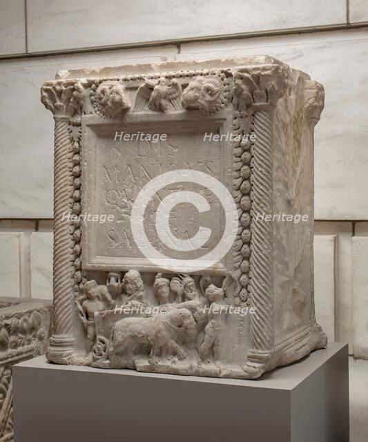 Funerary Monument of Quintia Sabina, 1st century. Creator: Unknown.