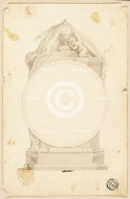 Funerary Monument, n.d. Creator: Thomas Stothard.