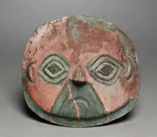 Funerary Mask, 1200-1500. Creator: Unknown