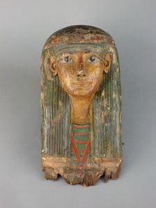 Funerary Mask, Ancient Egypt. Creator: Unknown