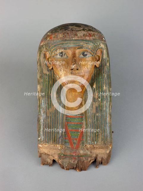 Funerary Mask, Ancient Egypt. Creator: Unknown.