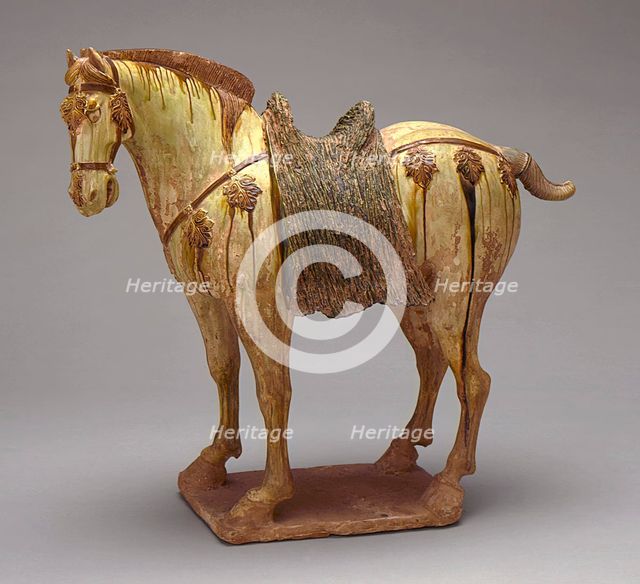 Funerary Sculpture of a Horse, between c.700 and c.800. Creator: Unknown.
