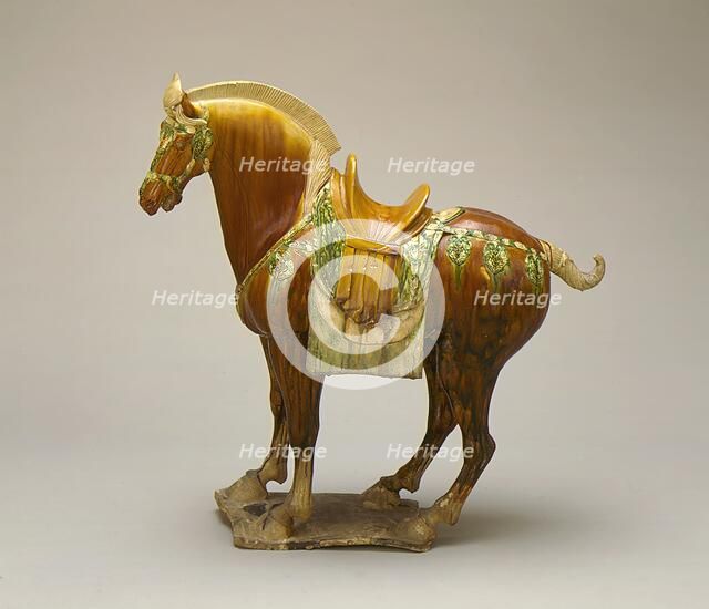 Funerary Sculpture of a Horse, between c.700 and c.800. Creator: Unknown.