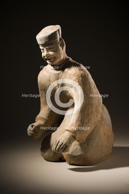 Funerary Sculpture of a Man (image 1 of 2), 25-220. Creator: Unknown.