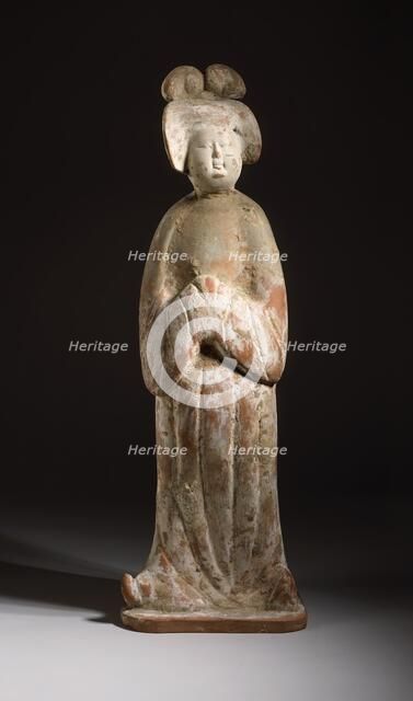 Funerary Sculpture of a Noble Lady, between c.700 and c.800. Creator: Unknown.
