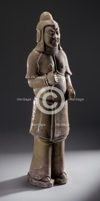 Funerary Sculpture of a Soldier, between 581 and 618. Creator: Unknown.