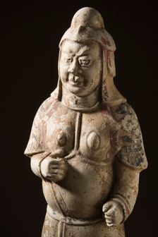 Funerary Sculpture of a Soldier (image 3 of 3), between 581 and 618. Creator: Unknown