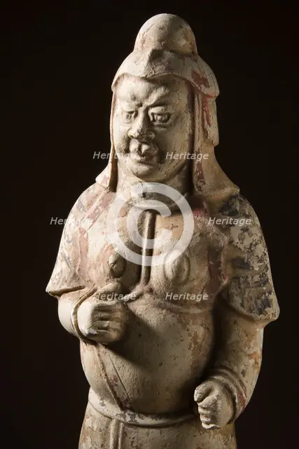 Funerary Sculpture of a Soldier (image 3 of 3), between 581 and 618. Creator: Unknown.