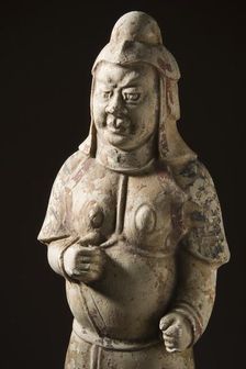 Funerary Sculpture of a Soldier (image 3 of 3), between 581 and 618. Creator: Unknown