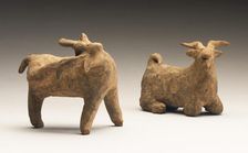 Funerary Sculpture of a Pair of Goats, between 386 and 534. Creator: Unknown