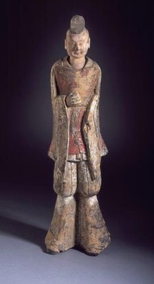 Funerary Sculpture of a Pair of Military Officials (image 1 of 2), between c.500 and c.534. Creator: Unknown