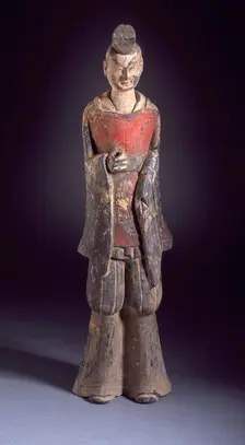 Funerary Sculpture of a Pair of Military Officials (image 2 of 2), between c.500 and c.534. Creator: Unknown