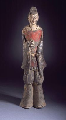 Funerary Sculpture of a Pair of Military Officials (image 2 of 2), between c.500 and c.534. Creator: Unknown