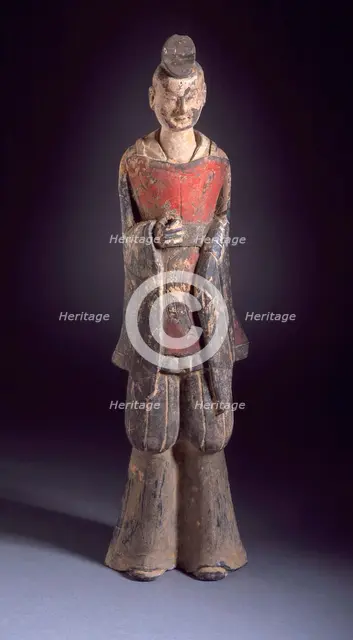 Funerary Sculpture of a Pair of Military Officials (image 2 of 2), between c.500 and c.534. Creator: Unknown.