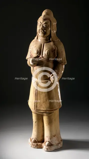 Funerary Sculpture of a Pair of Soldiers, between 581 and 618. Creator: Unknown.