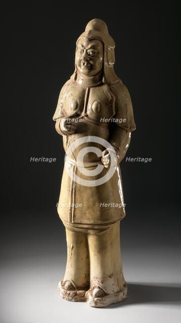 Funerary Sculpture of a Pair of Soldiers, between 581 and 618. Creator: Unknown.