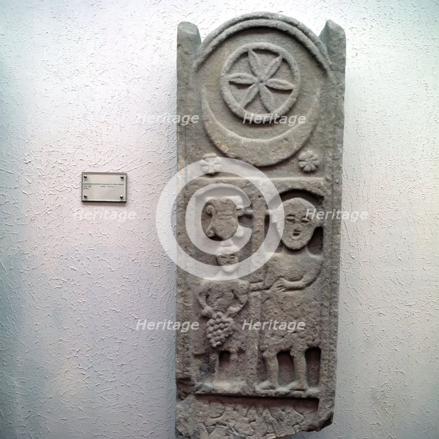 Funerary stele.