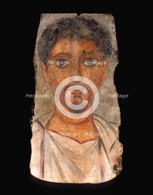 Funerary Portrait (image 1 of 2), Late 3rd - 4th century A.D.. Creator: Anon.