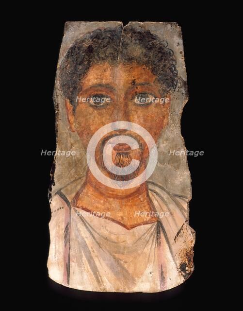 Funerary Portrait (image 1 of 2), Late 3rd-4th century A.D.. Creator: Anon.