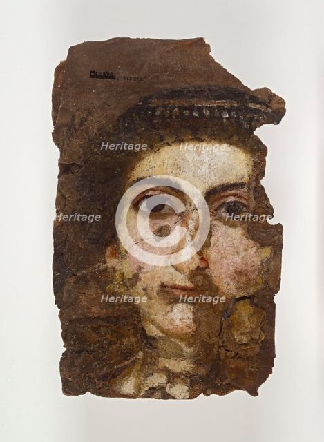 Funerary portrait of young woman, 1st century. Artist: Unknown.