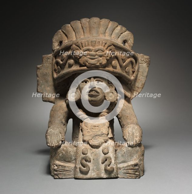 Funerary Urn, 400s-500s. Creator: Unknown.