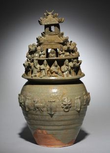Funerary Urn (Hunping), late 200s. Creator: Unknown