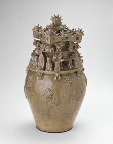 Funerary Urn (Hunping), Western Jin dynasty (A.D. 265-316), late 3rd century. Creator: Unknown
