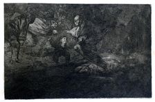 Funereal Riddle 1819-1823. Artist: Francisco Goya