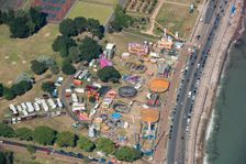 Funfair on Torre Abbey Meadows, Torquay, Devon, 2016. Creator: Damian Grady