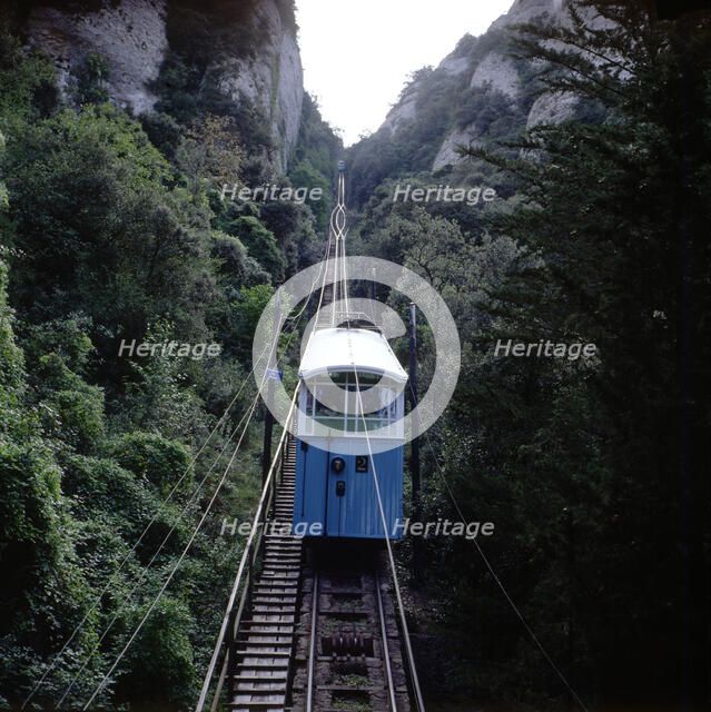 Funicular to Montserrat.