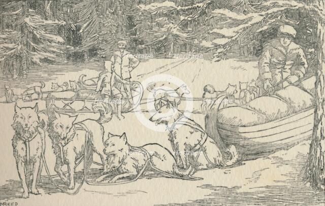 'Fur-Trappers', 1924. Artist: Unknown.