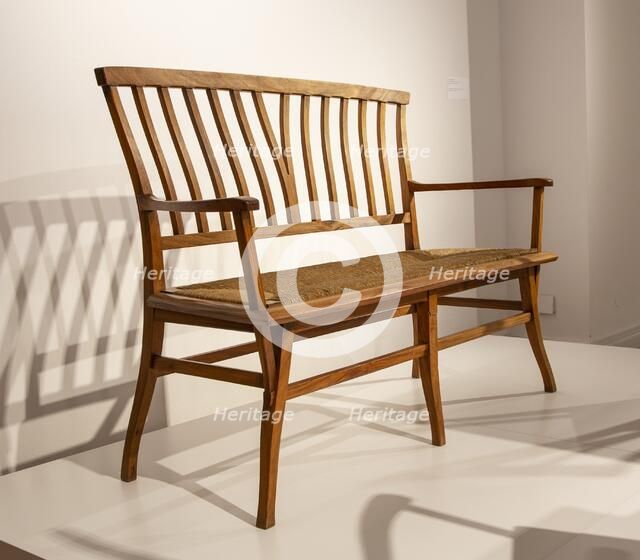 Furmiture by Henry van de Velde, Belgium, Brussels, 1895, (c2014-c2017). Artist: Alan John Ainsworth.