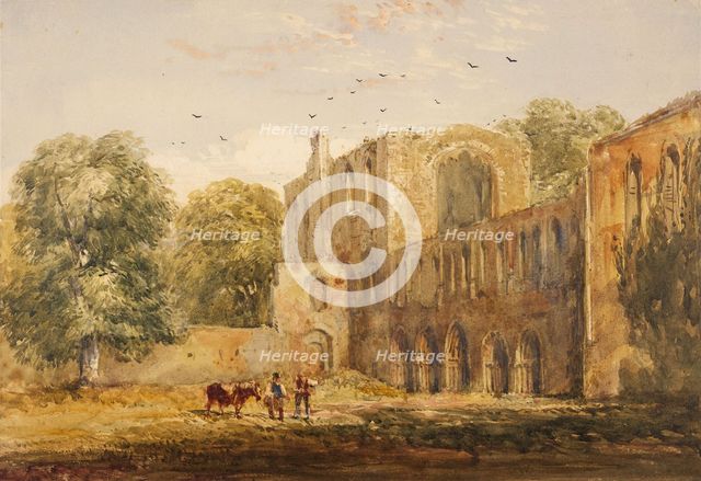 Furness Abbey, 1831-40. Creator: David Cox the Elder.