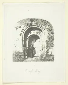 Furness Abbey, c.1853/58. Creator: William Henry Fox Talbot