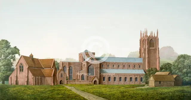 Furness Abbey, c12th century, (c1990-2010). Artist: Frank Gardiner.