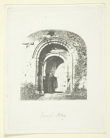Furness Abbey, c.1853/58. Creator: William Henry Fox Talbot