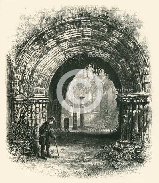 'Furness Abbey', c1870.