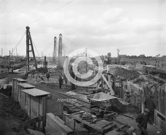Furness Shipbuilding Yard, Billingham, Stockton-on-Tees, November 1918. Artist: H Bedford Lemere.
