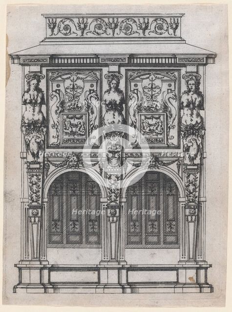 Furniture, 1565-70. Creator: Jacques Androuet Du Cerceau.
